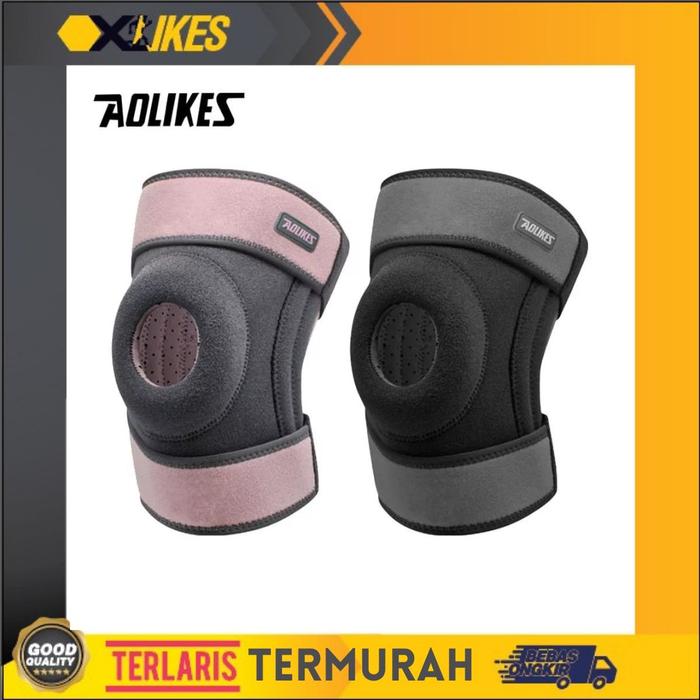 AOLIKES 7916 Knee Support Pelindung Lutut Knee Pad Dekker Deker Gym