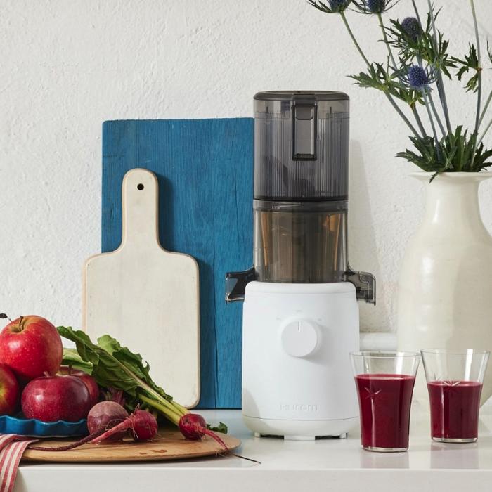 Gambar Hurom Slow Juicer H310 Self Feeding Hopper Easy Clean - White dari Home Cantik undefined Tokopedia
