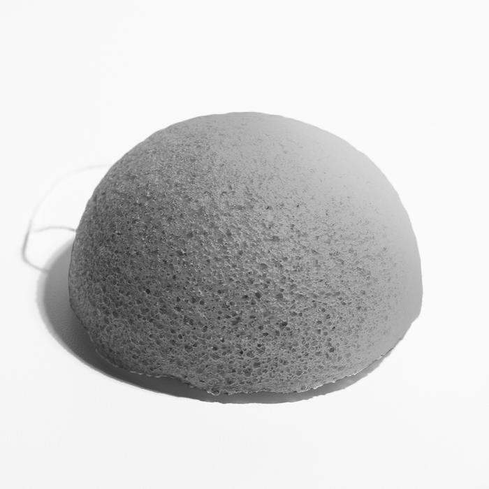 Gambar Half Round Konjac Sponge by Brought by Billy - Hitam dari Brought By Billy ID undefined Tokopedia