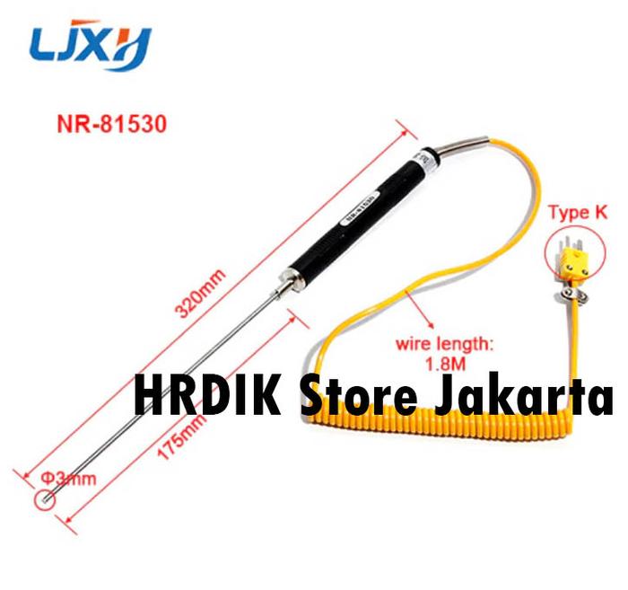 Jual Probe Thermocouple K Type NR81530 Sensor Temperature NR-81530 ...