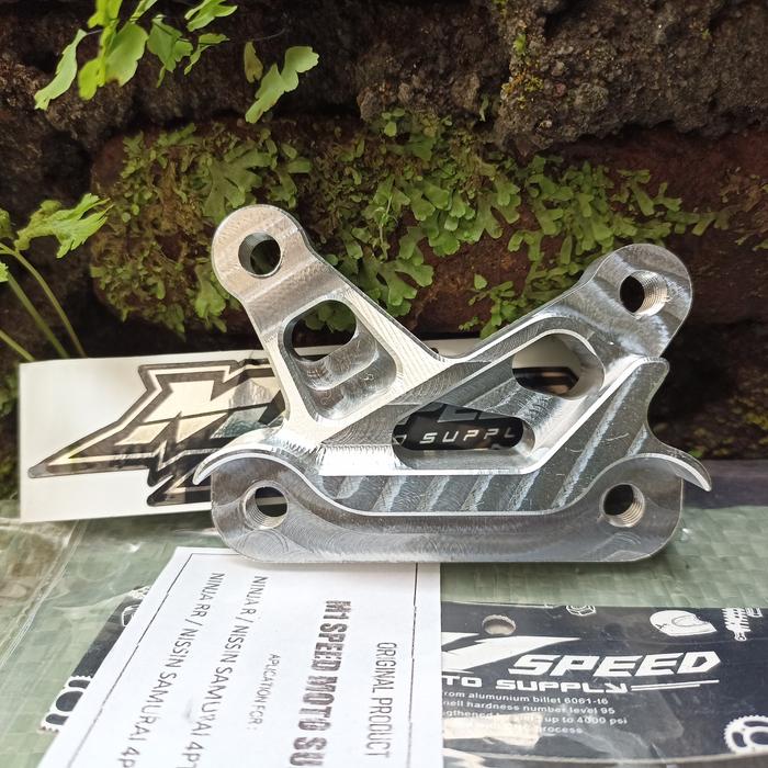 Gambar BRACKET BREKET NISSIN SAMURAI 4P PNP SHOCK NINJA dari VF RACING undefined Tokopedia