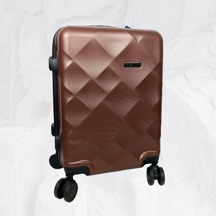 Gambar KOPER FIBER POLO JUST 18 - 22 INCI CABIN SIZE KOPER KABIN KOPER UMROH - COKLAT, 18 Inch dari Bagpark Pusat Tas undefined Tokopedia