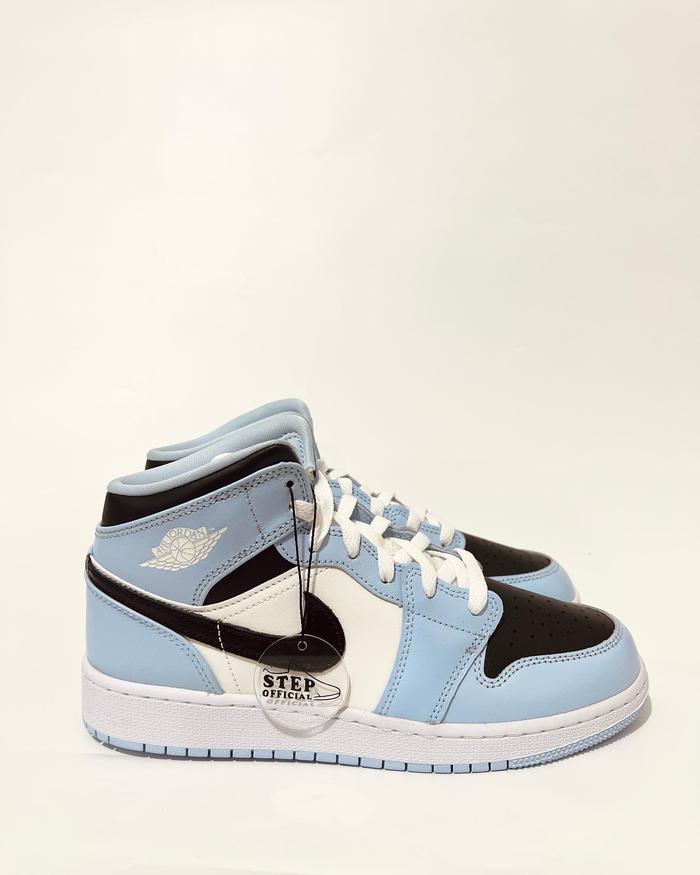 Jual Air Jordan Mid Ice Blue Grade School (100% Authentic) 40