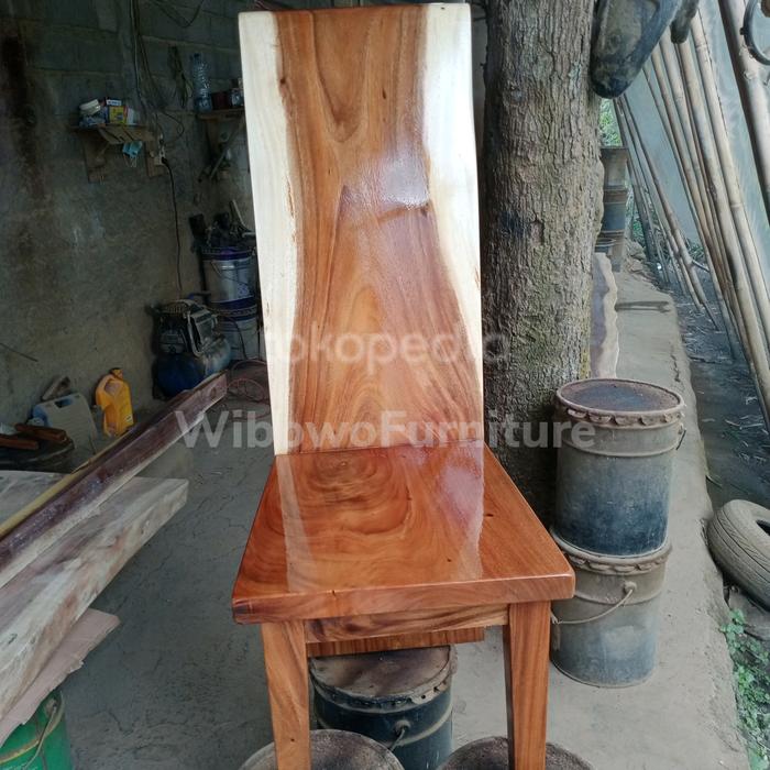 Gambar Kursi Makan Kayu Trembesi dari Wibowo Furniture undefined Tokopedia