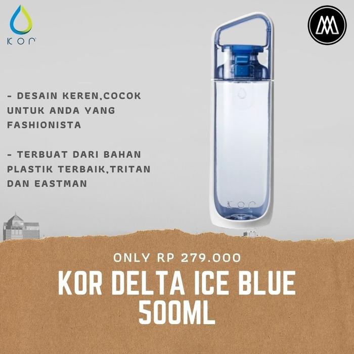 Gambar BOTOL MINUM KOR DELTA 500ml & 750ml - DEL BLUE 500ML dari Botol Minum BPA Free undefined 2 Tokopedia