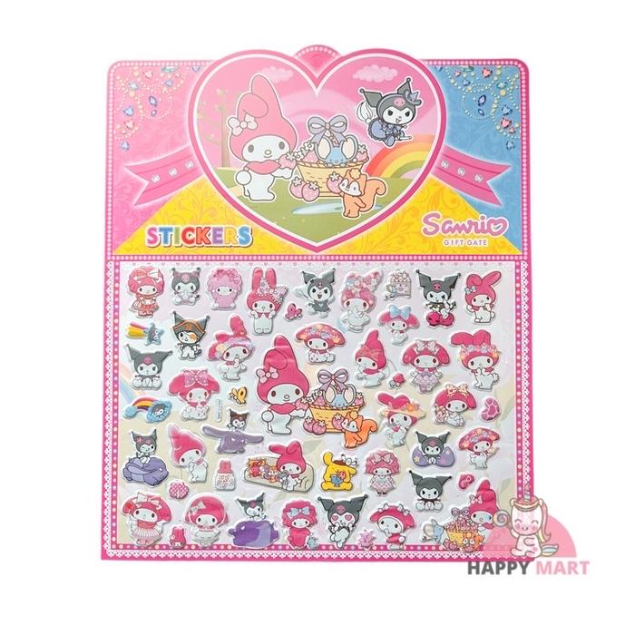 Gambar Sticker melody X kuromi - Strawberry dari Happy.mart05 undefined Tokopedia
