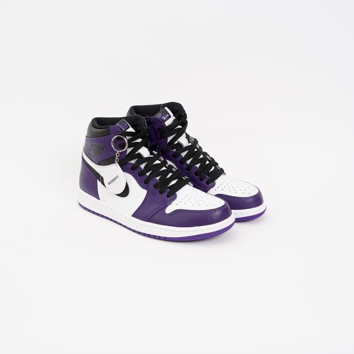 Promo Nike Air Jordan Retro High OG Court Purple 42 di Rednavi  Sneakers Apparel Tokopedia