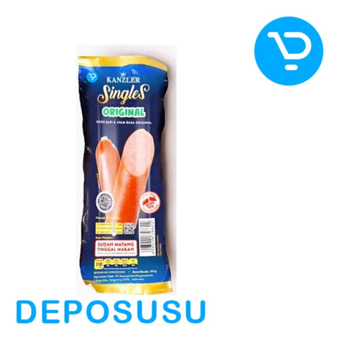 Gambar Kanzler Sosis Singles 65g - Original Mini Hot/Spicy Keju Gochujang - ORIGINAL dari deposusu undefined Tokopedia