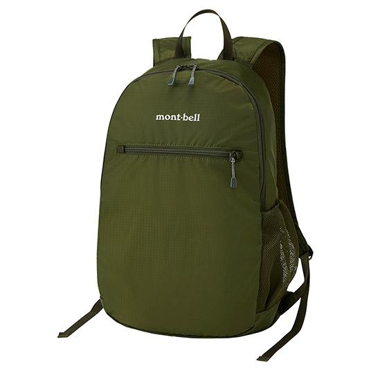 Gambar Tas Lipat Montbell Pocketable Light Pack 13 - Khaki Green dari Kayak Outdoor undefined Tokopedia