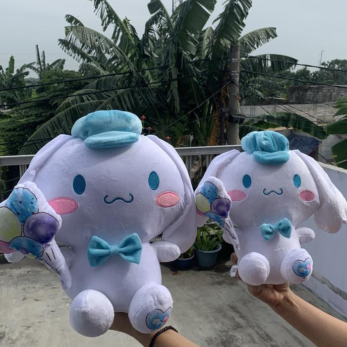 Gambar Boneka Karakter Cinnamoroll Balloon Bahan Yelvo Lembut Bantal Boneka - Cinnamoroll, Size 35cm dari Wonogiri Olshop undefined Tokopedia