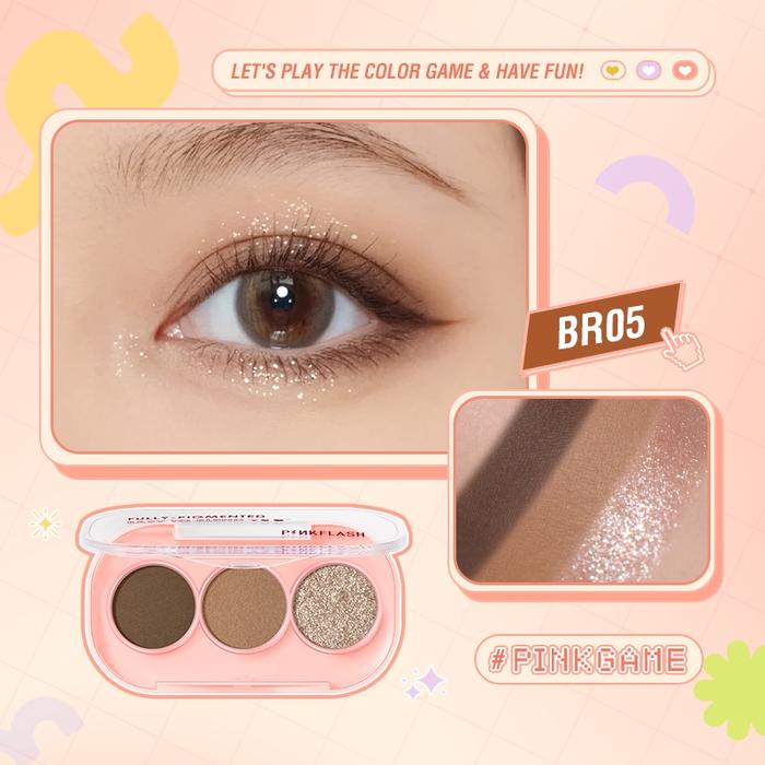 Gambar pinkflash eyeshadow - BR05 dari Cemilann nagih undefined Tokopedia