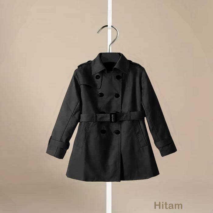 Gambar LONGCOAT JUBAH ANAK UNISEX 3-12 TAHUN/MANTEL JAKET ALA KOREA - Hitam, 11TH dari FADILAHJAKET undefined 5 Tokopedia