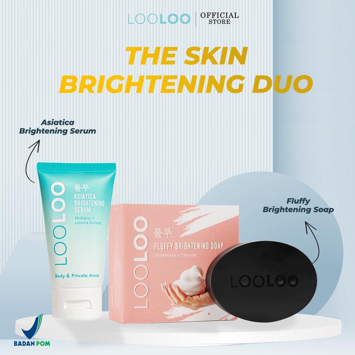 Gambar The Skin Brightening Duo dari LooLoo Official undefined Tokopedia
