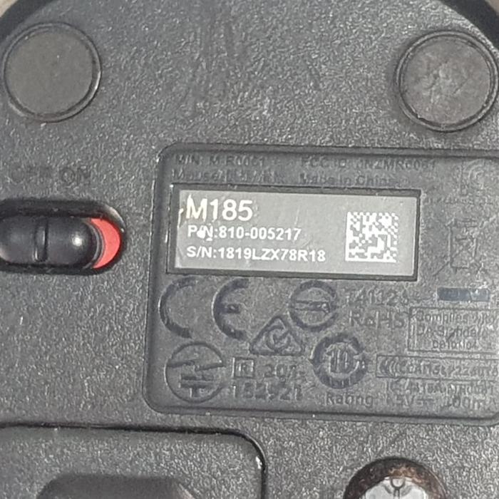 Gambar Mouse Logitech M185 Wireless Second Original - combo dari Insert3coins undefined Tokopedia