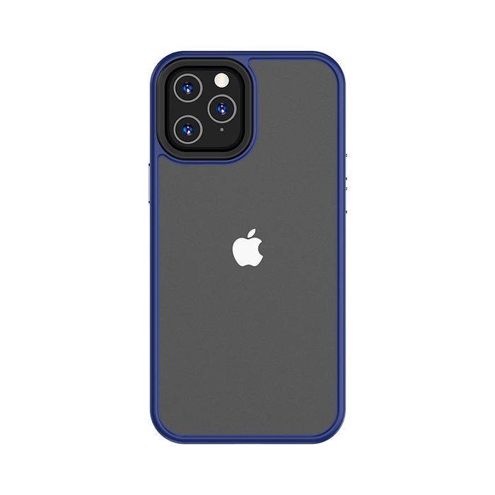 Gambar Casing iPhone 12/Mini/12 Pro/Max TOTU Fuze Matte Case Anti Fingerprint - Biru, iP 12/12 Pro dari TOTU Store Indonesia undefined Tokopedia