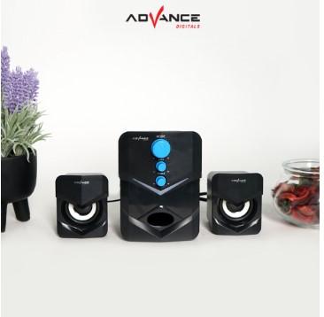 Gambar Speaker Bluetooth Multimedia Advance CLS-201BT Aktif 2.1 Stereo Music - Biru dari Advance Official Electronics undefined Tokopedia