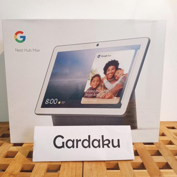 GOOGLE NEST HUB MAX【Charcoal】 （Jual Google Home Nest Hub MAX 