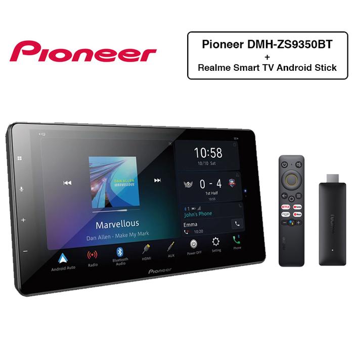 Gambar Pioneer DMH ZS9350BT HU 1Din 9 Inch Apple Car Play Android Auto - HU + Remote dari SM Audio Bros JKT undefined Tokopedia