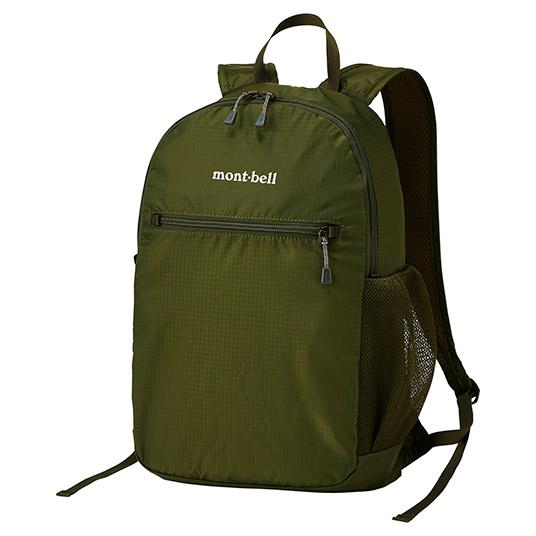 Gambar Tas Lipat Montbell Pocketable Light Pack 10 - Khaki Green dari Kayak Outdoor undefined Tokopedia