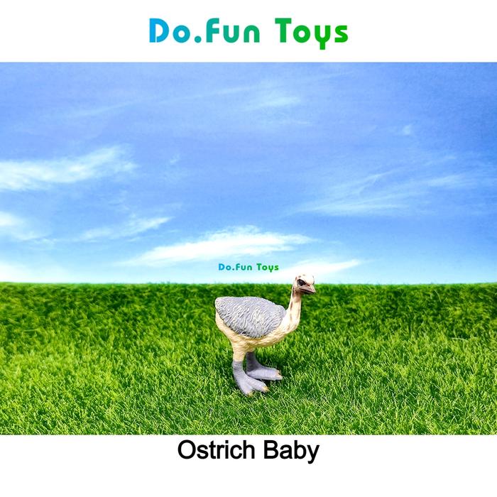 Gambar Ostrich Animal Figure/ Miniatur Binatang Burung Unta - Ostrich Baby dari DO.FUN TOYS undefined Tokopedia