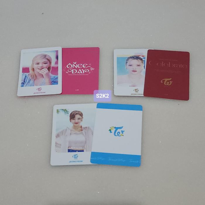 Gambar KOLEKSI PHOTOCARD TWICE JAPAN ( PC TWICE OFFICIAL) - Jeongyeon, ONCE DAY 2022 dari S2K2 STORE undefined Tokopedia