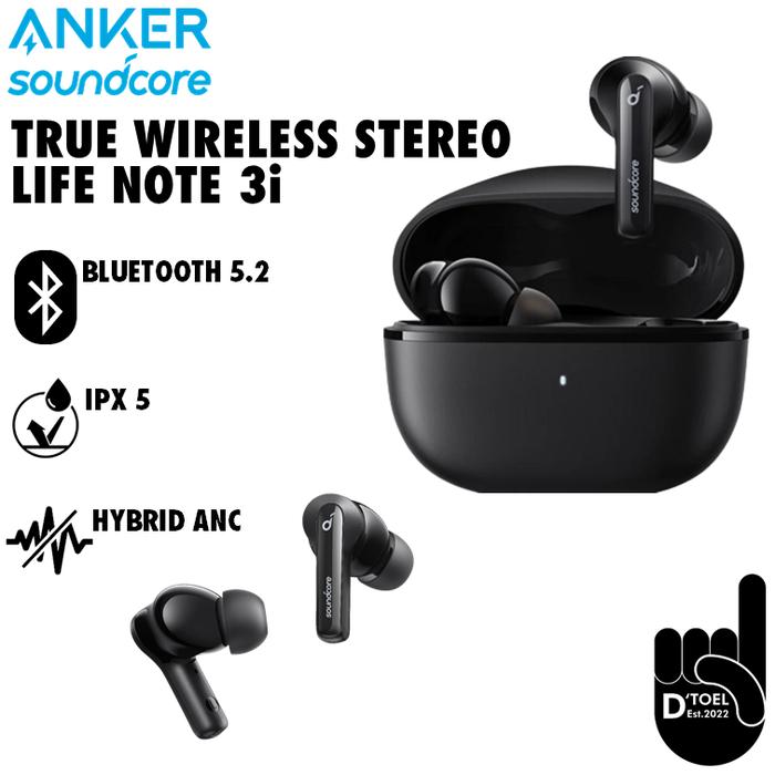 Tws Anker Soundcore Life Note 3i Active Noise Cancelling Anc