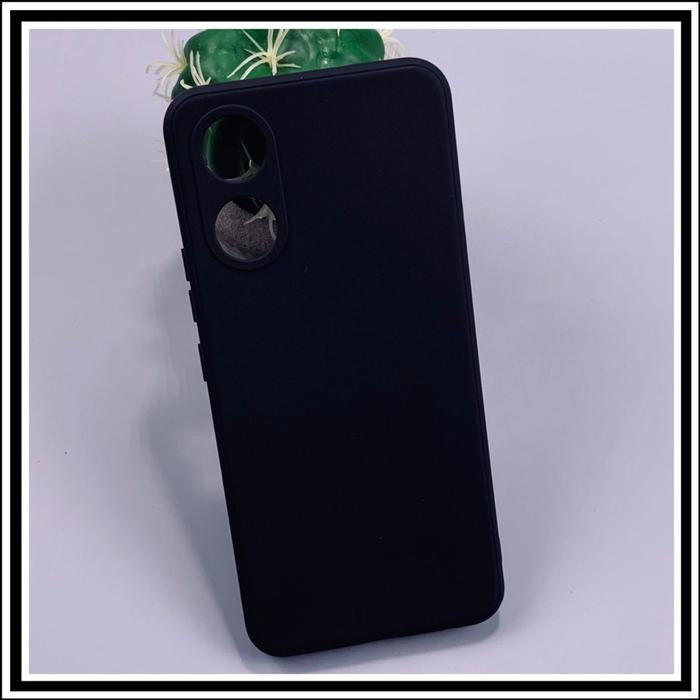 Gambar SAMSUNG GALAXY A04 2022 SILICONE LIQUID RUBBER SOFT CASE COVER CASING - HITAM., SAMSUNG A04 dari Best Accesories Hp undefined Tokopedia