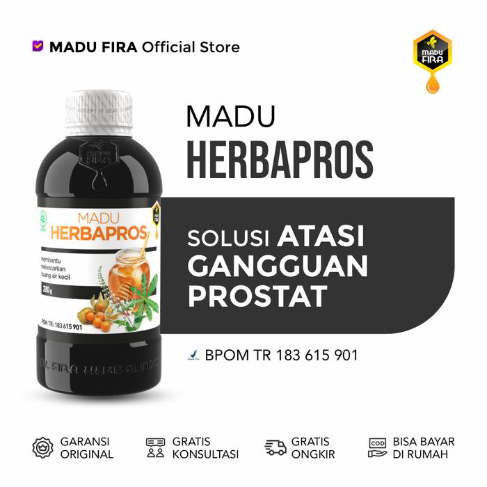 Gambar MADU HERBAPROS 280gr - Membantu Atasi Masalah Prostat dari MADU FIRA undefined Tokopedia