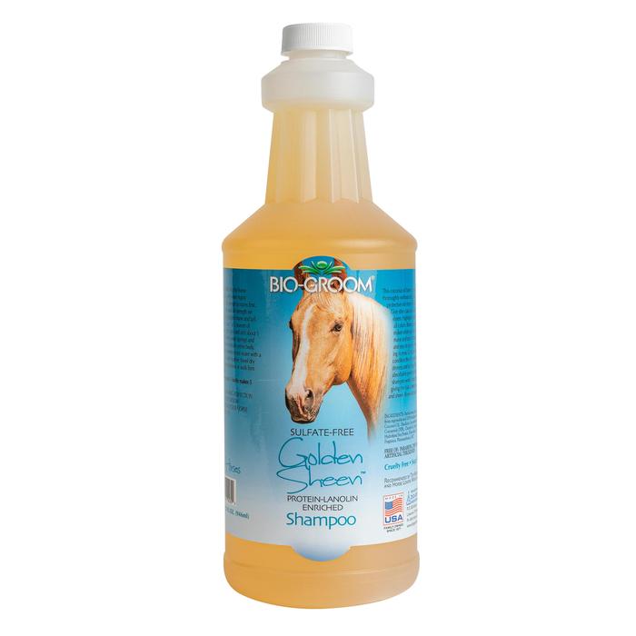 Jual Biogroom Golden Sheen Protein Lanolin Horse Shampoo 32oz