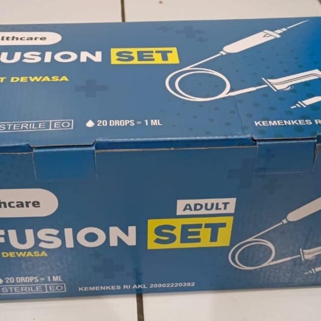 Gambar Per Box - Infus Set Anak & Dewasa Healthcare - Dewasa dari SOS med undefined Tokopedia