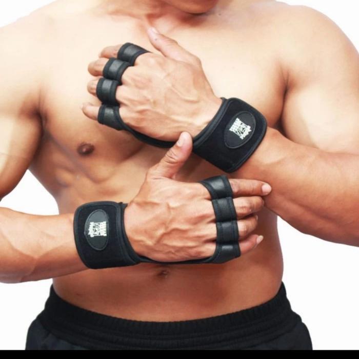 Gambar sarung tangan gym fitness olahraga angkat beban dari nanishop0 undefined Tokopedia