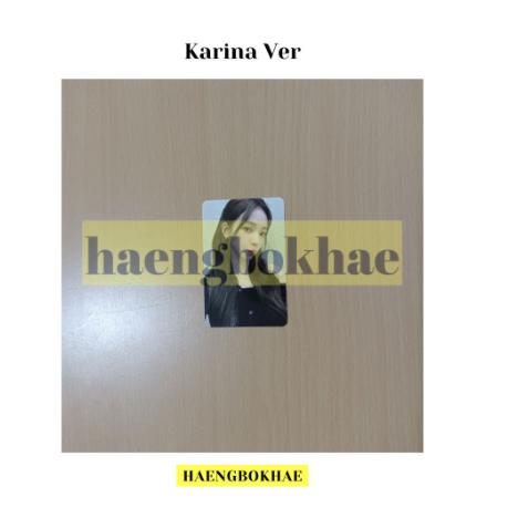 Gambar [ READY INA ] aespa PHOTOCARD OFFICIAL - POB Fansign Invitational - Karina BOP dari HAENGBOKHAEE undefined 2 Tokopedia