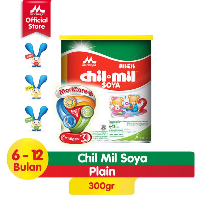 Gambar Morinaga Chil Mil ChilMil SOYA 2 kaleng 300gram - BOx 200gr dari TOKO_SELAMAT DATANG undefined Tokopedia