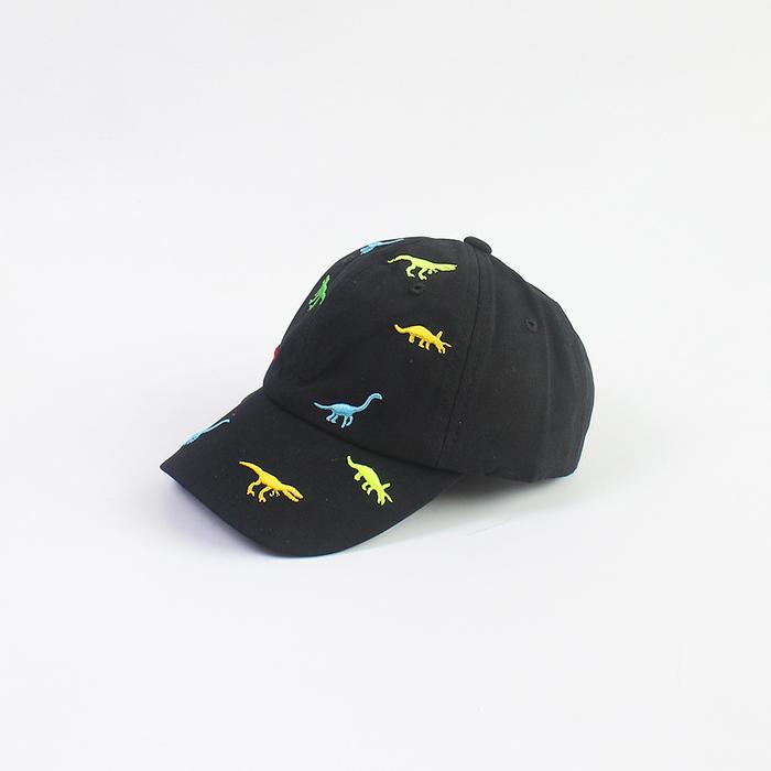 Gambar Topi Baseball Anak Laki Laki Perempuan Bordir Dino Banyak - Hitam dari BAKIND COLLECTION NEW undefined Tokopedia