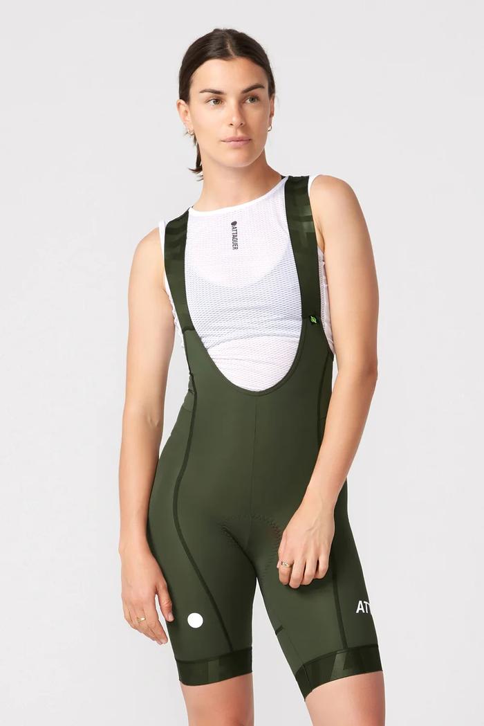 Attaquer Most Comfortable Bib Shorts All Day Bib Short Grey Smoke