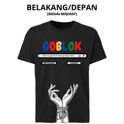 Gambar KAOS SABLON KECE MENYINDIR dari Barbek Ngab undefined Tokopedia