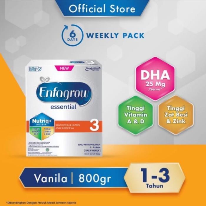 Gambar READY - Enfagrow essensial 3 800gr dari VanniaMart undefined Tokopedia