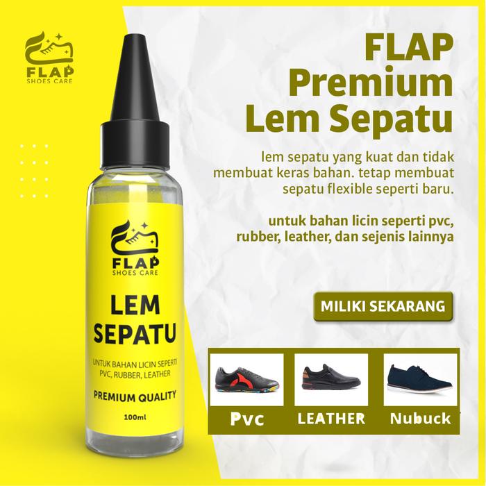 Gambar Flap shoes care - Lem sepatu super kuat original dari Flap Shoes Care Shop undefined Tokopedia