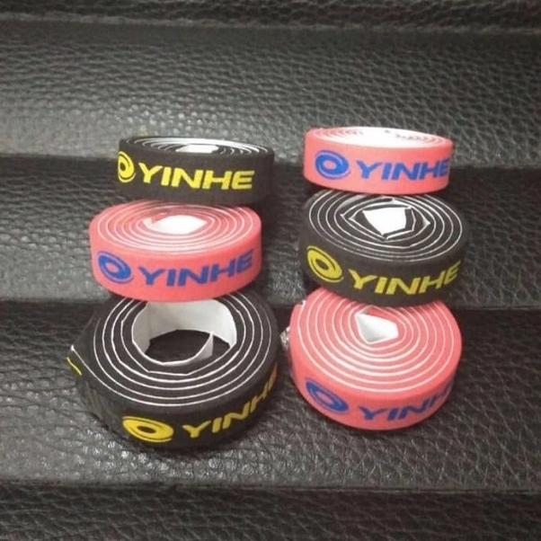 Gambar SIDE TAPE YINHE BUSA 9mm - Pelindung sisi bet tebal sidetape original - Merah dari SADEWA SPORTS undefined Tokopedia