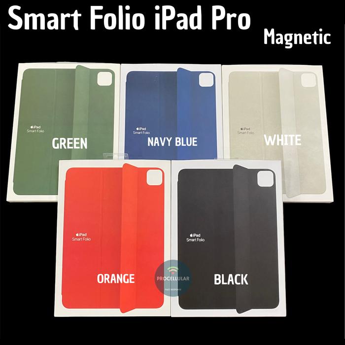 Gambar Smart Folio Cover iPad Pro 11 2022 2021 2020 M1 M2 Flip Case Magnetic - ORANGE dari PROCELLULAR undefined Tokopedia