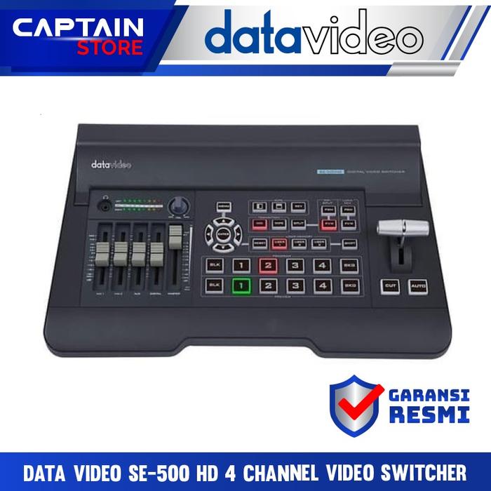 Gambar DATA VIDEO SE-500 HD 4 CHANNEL VIDEO SWITCHER dari Captain Store168 undefined Tokopedia