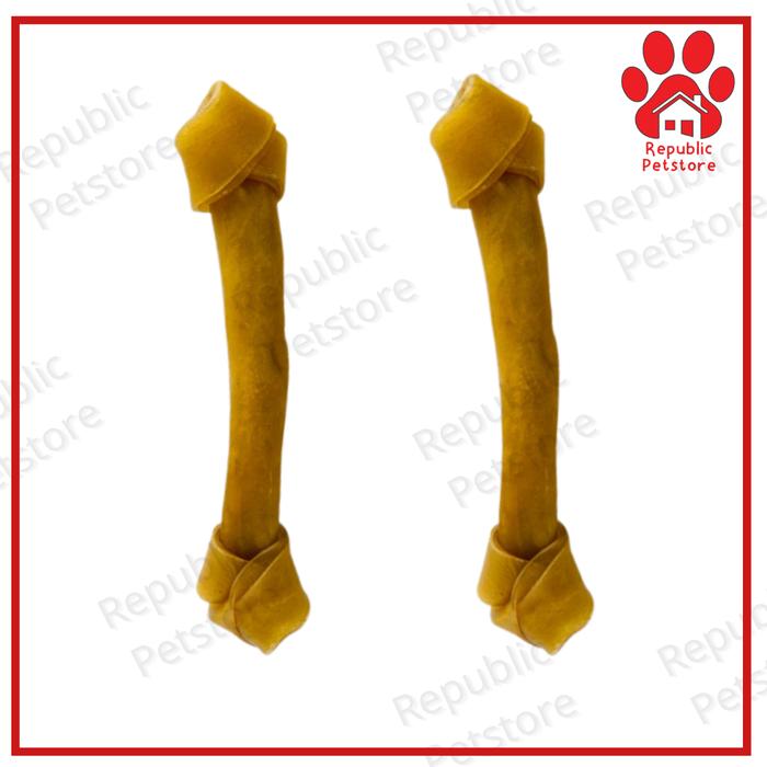 Gambar Snack Tulang Ikat 8-8,5'' Per Pcs - Gigitan Tulang Anjing Knotted Bone - Natural dari Republic Petstore undefined Tokopedia