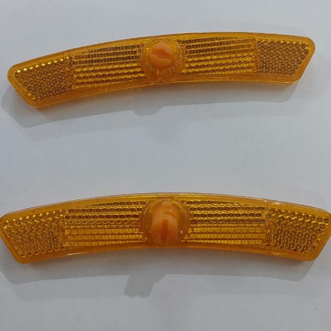 Gambar Mata kucing reflektor sepeda dapat sepasang 2pcs - jari2 tipis dari Cung Bikes undefined Tokopedia