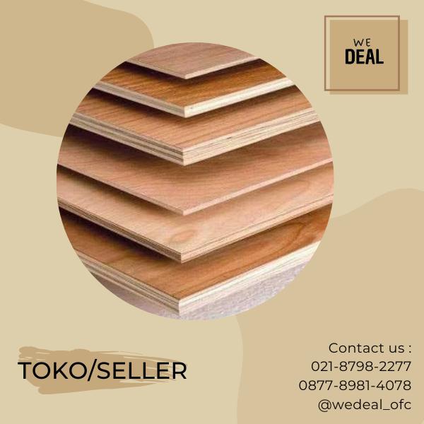 Gambar TRIPLEK/MULTIPLEK/PLYWOOD 4 mm 122 x 244 4 x 8 cm 4mm 122x244 4x8 ft - TOKO/SELLER dari We.deal undefined Tokopedia