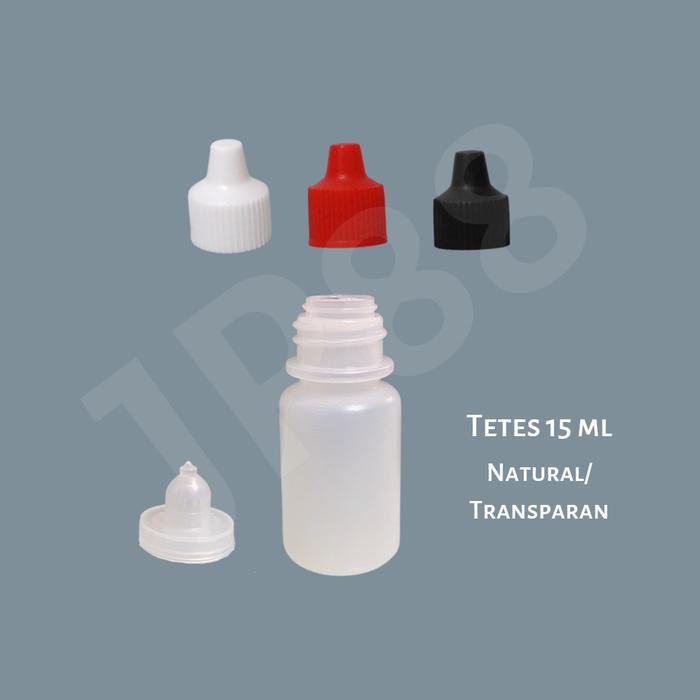Jual JP88 BOTOL TETES 15 ML NON SEGEL ESEN ESSEN - LD Putih Kapur ...
