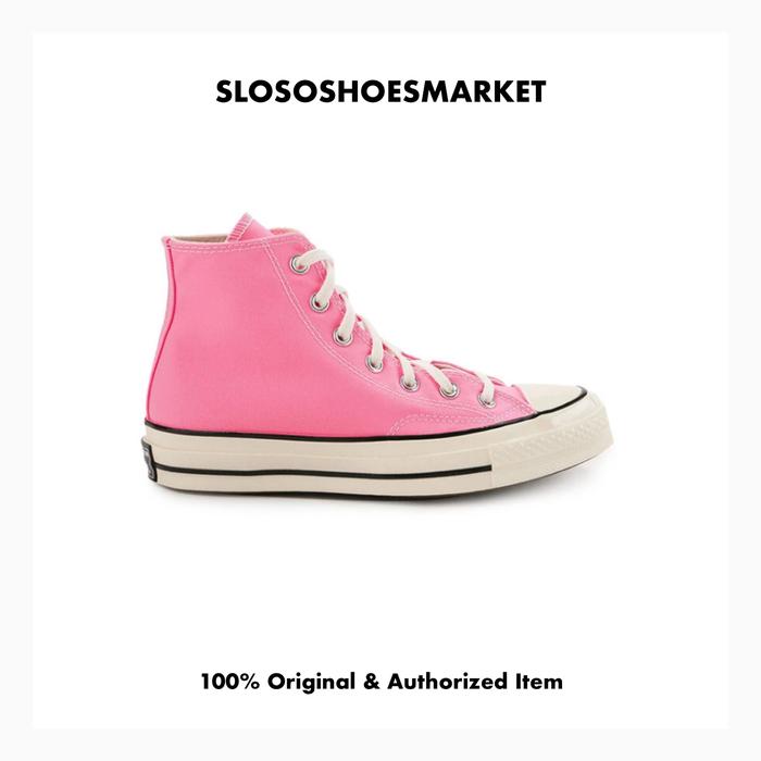 Converse Chuck 70 High Pink Egret 100% Original RESMI 38 di  Slososhoesmarket Tokopedia