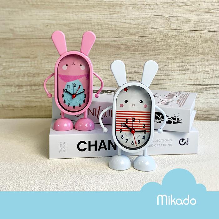 Gambar Rabbit Alarm Clock 1504 / Jam Weker Kelinci Bunny dari MIkado Giftshop undefined Tokopedia