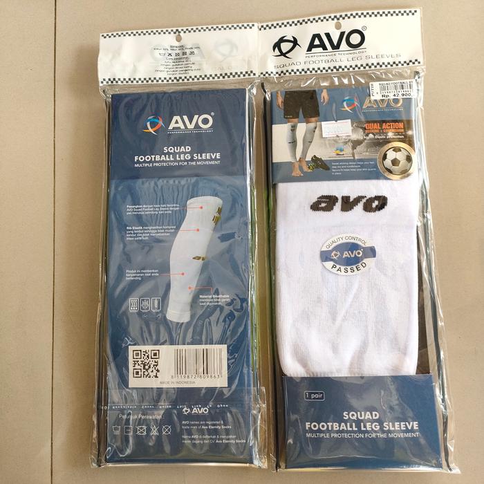 Gambar Legsleeve football avo - Putih dari Jembersportonline_NEW undefined Tokopedia