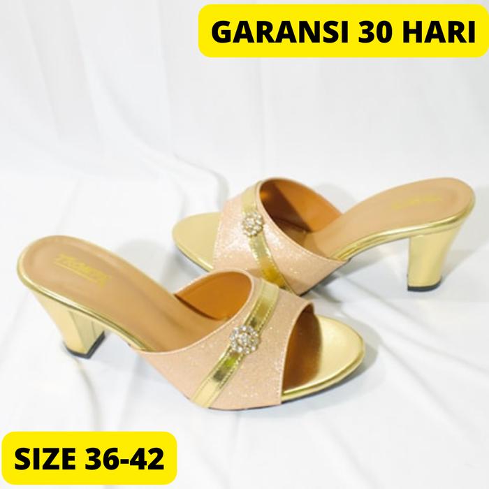 Gambar Heels Ladies High Style Sandal Wanita Mewah Elegan Berkualitas Branded dari RPM OLSHOP1 undefined Tokopedia