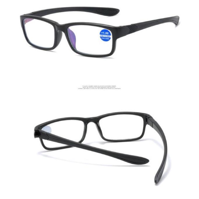Gambar Kacamata Baca Plus Sporty Pria/Wanita, kacamata plus rabun dekat - Hitam, +3,00 dari SABHIRA_Kacamata undefined Tokopedia